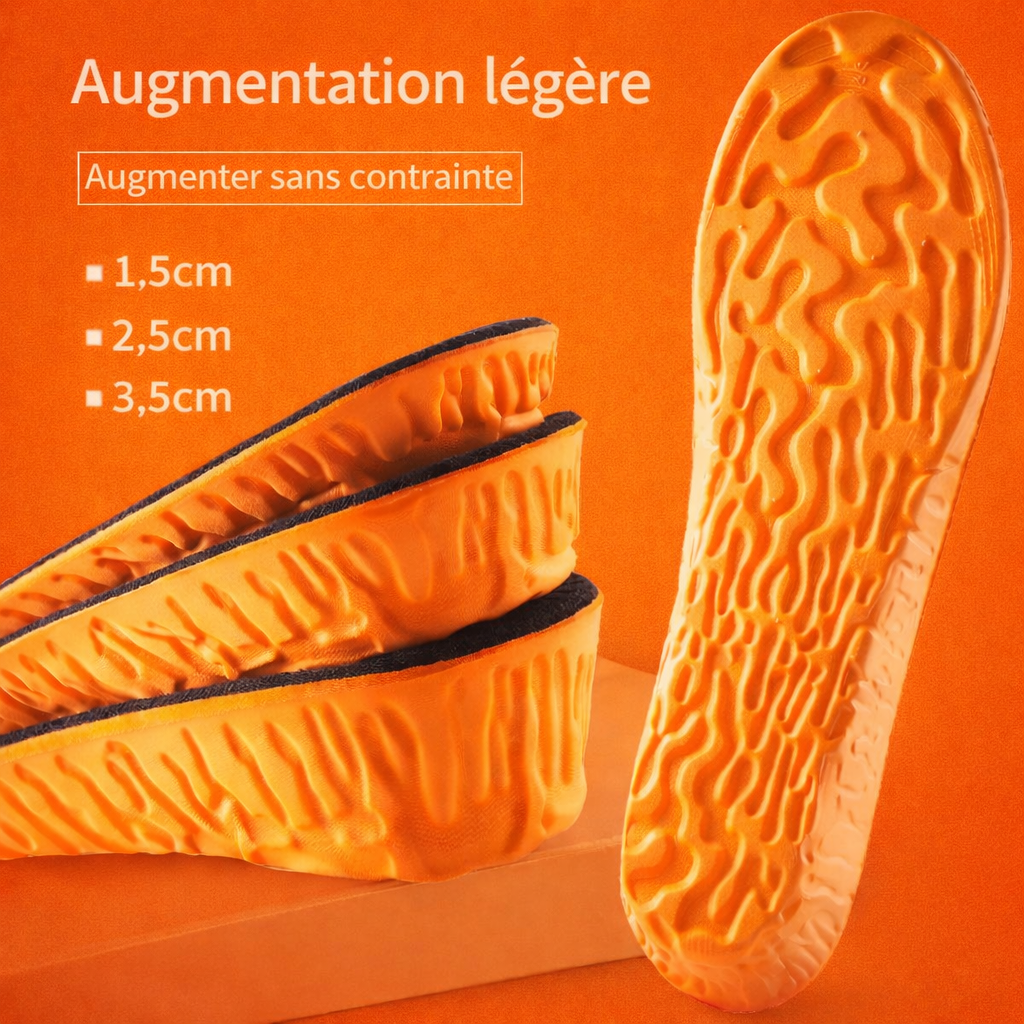 Semelles Rehaussantes Invisibles
