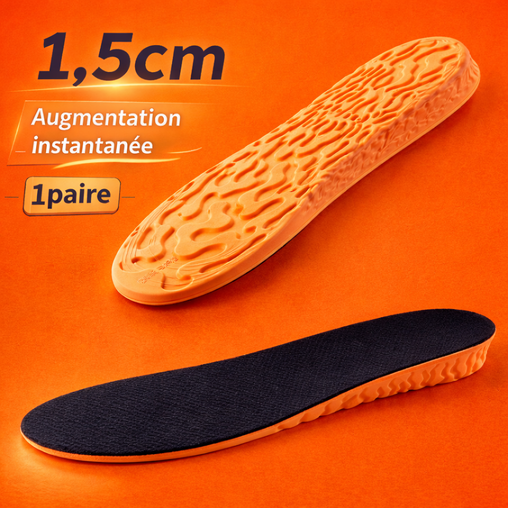 Semelles Rehaussantes Invisibles